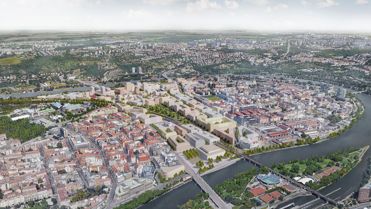 Praha chystá novou čtvrť pro 25 tisíc lidí. Takhle by měla vypadat